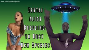 Zentai Alien Breeding to Host New Species - Impregnation Creampie - Breeding - Zentai - Mask Fetish