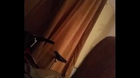 Indian guy getting a blowjob and rim job by a filthy British white girl