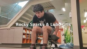 Gym Buddies Post-Workout Footjob