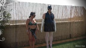 MISTRESS GAIA - AFTERNOON WITH THE SISSY COCKSUCKER - HD