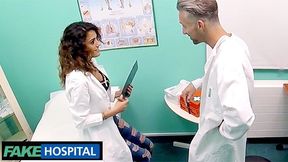 Penelope Cross - Sexy Medical Student Is Given A Hand On Pracial Lesson In The Male Genitalia
