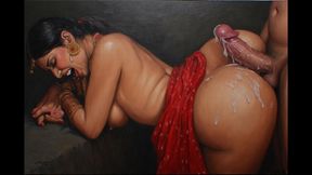 Tight virgin pussy fucked in bathroom hot teen girl enjoying her wet pussy licked and fucked