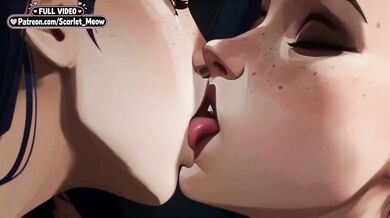 Arcane Jinx Lesbian Fingering Mayhem Destroying Small Tits Dom Sub