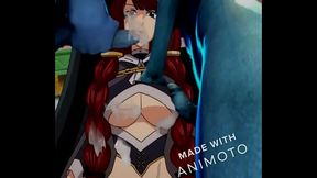 Liara and Samara Bukkake Irene Belserion