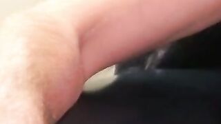 Hairy amateur makes his dick rock hard and masturbates solo