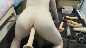 Shane CumpDump get pounded by sex machine and does ATM