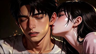 In front of my elder brother'_s prese, My sister-in-law actually did such a thing to me.This is just too exciting.. AI-generated