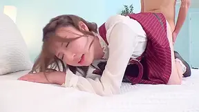 Touching Her Panties And Insert My Dick While Clothed Wearing! 4 With Uika Noa