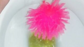 MEGA Golden Shower for the Lucky Pink MONSTER [ PEE SNATCH CLOSE UP ] pov