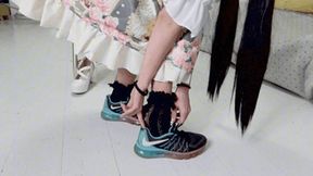Foot humiliates ex-boyfriend qian20122305