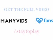 💦 CUMMING TWICE from Secret Hands-Free Fuck at Night 🌙 - Preview