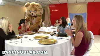 Wild CFNM Party with Big Dick Strippers and Eager Girls Getting Fucked Hard