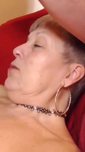 Horny Granny Savana Gets a Wet Pussy From Young Men