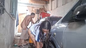 Sex in the Garage with People Passing