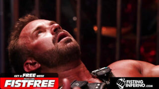 Monster cock stud Jax Thirio barebacks and fists Bruce Jones’ hungry hole