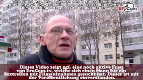 Old grandpa lures 18 year old German teen home on the street