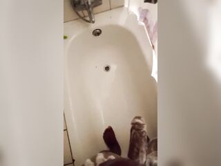 Playing in the bath