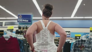 Embarrassed Walmart Public Nudity MILF Part 2