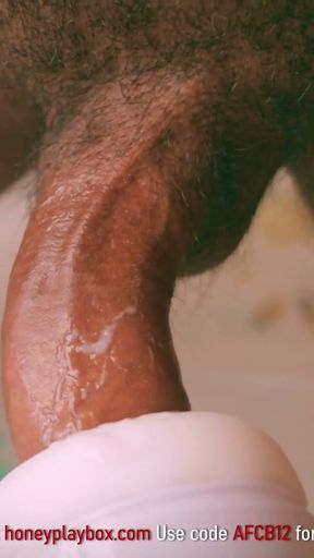FREE FULL VIDEO Big Uncut Cock Latino Tests HoneyPlayBox Kai2 Automatic Masturbator Intense Cumshot   Clip 3