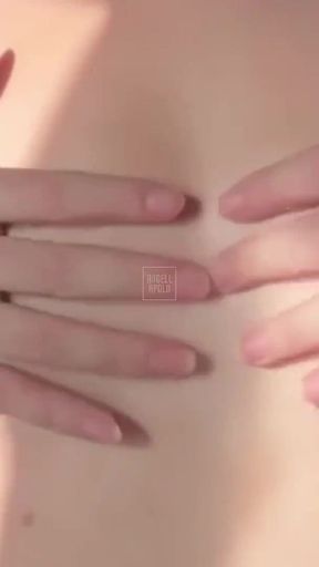 Blonde Big Ass Playing with Her