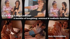 Tickling Lucy LaRue: A Bundle of Laughing, Sensual and Sadistic Tickling ft OctoGoddess, LaceBaby, Sophie Ladder 1080