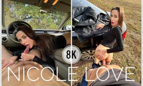 On a trip with sexy Nicole