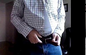 grandpa strips off