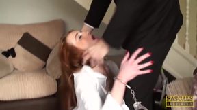 Good looking, mature woman is eagerly sucking her lovers dick and getting it inside her wet pussy