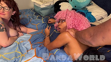 Interracial MMFFF Orgy with BBW Anal Slut Busty Bexx