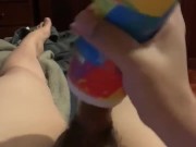 TRANS, jerk off myself and cum