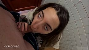 Safira Yakkuza Cumwalk in the park &mdash;  public flashing &mdash;  public toilet &mdash;  facial cumshot [full vid available] - Carlo Duro