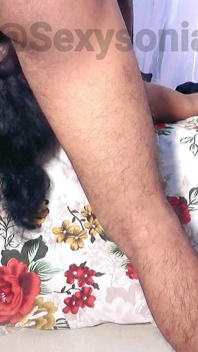 Step Sister Catch by Her Step Brother While Doing Online Live Sex