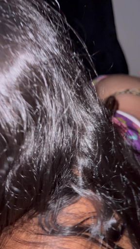 My Horny Stepmother Wakes Me up with an Exquisite Blowjob with Lots of Saliva