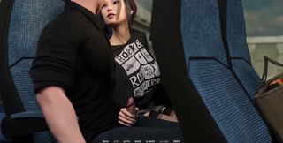 Taboo University - Hot Emo Girl Snacks All My Juicy Cum in a Bus