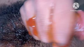 Big Cock Dirty Massage Dick Indian Boy Big Cock Black Cock Dick with Tomato Sauce Cumshot