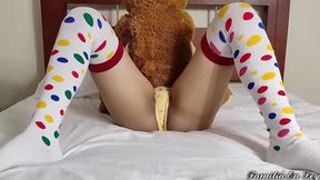 Milf and Teen Amateur Anal Threesome Blowjob