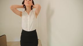 Double Penetration Big Double Dildo - Juicy Anal Masturbation by Lilu Moon