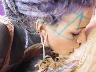 Shy Goth Hotty Teen Tries 1st Anal with Tattooed Beauty Wench