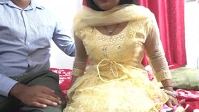 Desi Ladaki Ne Ghagara Pahankar Kahi Ja Rahi Thi Tabhi Uska Devar Akar Bola Ki Muze Chodana Hai Chut