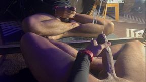 twink dotado bbc 24cm socando uma ate jorrar leite