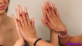 Big and Small Hand Compare - Hand Fetish - HD MP4