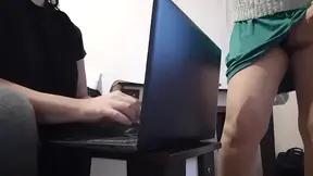 My secretary is so hot that I can't help myself when I'm around her