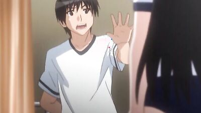 Big-titted cartoon girls have a wild threesome with their GFs in part 2