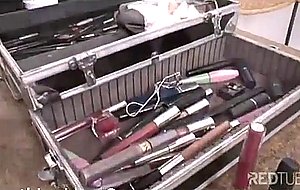Doing make-up & ramming in doggy style