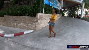Thai Cutie's POV Blowjob with Big Cock - Amateur Teen (18+) Girlfriend