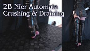 2B Nier Automata Crushing and Draining Your Cock and Balls - Double Orgasm - Bootjob and Handjob (45 Deg Double Version) - TamyStarly - Cock Balls Crush Trample, Shoejob, Bootjob, CBT, Ballbusting, Trampling, Stomping