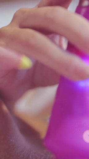 Hot Naughty Married Hotwife Queen Masturbates With Vibrator And Cums Hard During Photo Shoot   Clip 1