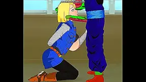 Android 18 Tempts Young Trunks in Steamy Dragon Ball Z Rendezvous