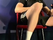 Full Foot Sneakers Sox Worship Ball Kicking Nike TN domination Slave licking sniffing twink