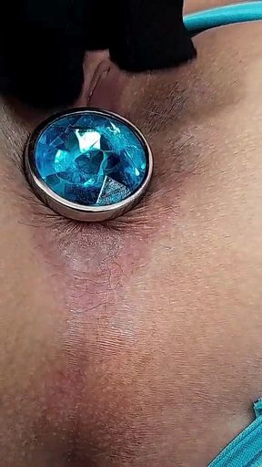 A Play with Saphire Blue
